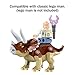 THS8 Jurassic World Toys,Dino Building Blocks,Dinosaur Figure Building Blocks,Dinosaur Building Blocks Miniature Action Figures,12 pcs Great Gift Party (Dinosaur)