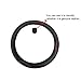 Car Leather Steering Wheel Cover Universal Breathable Anti-slip Wheel Sleeve Protector (Black)