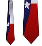 Texas Flag Neck Tie Necktie