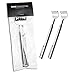 2x Telescopic Stainless Steel Back Scratcher with Pocket Clip - 2 Pack