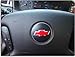 Steering Wheel Bowtie Overlay Decal - 2006-2013 Impala - (Color: Hot Pink)