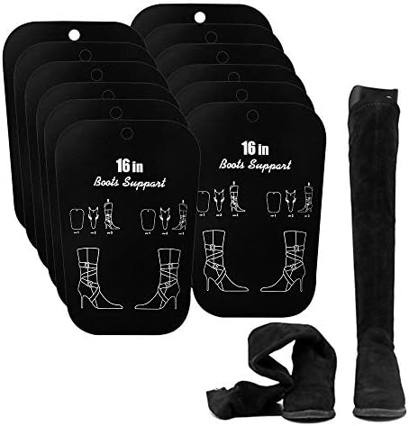 Boot Shapers Form Inserts Tall Boot Support for Women and Men, Reusable 16in