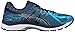 ASICS Men's GEL Cumulus 17 Running Shoe, Island Blue/Black/Indigo Blue, 12 M US