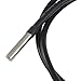 Diymore 5pcs DS18B20 Waterproof Temperature Sensors Thermistor Temperature Controller Length 1M with Digital Thermal Stainless Steel Probe