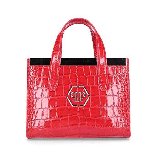 Luxury Fashion | Philipp Plein Womens WBA0920PLE035N13 Red Handbag | Season Outlet