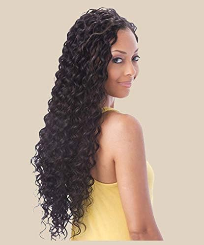 aSulis Long Small Curly Wavy Synthetic Wigs Heavy Density fluffy Curly Wigs for Women (Dark Brown)