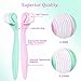 ZS ZESHIN（2 Pack）Micro Roller for Face and Body 0.25mm & 0.5mm, Facial Roller Kit Beauty Skin Care Roller Tools - Individual Storage Case