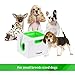 IDOGMATE Small Interactive Ball Launcher with Rechargeable, Automatic Dog Ball launcer for Mini Dog (Ball Thrower with 3 Mini Balls)