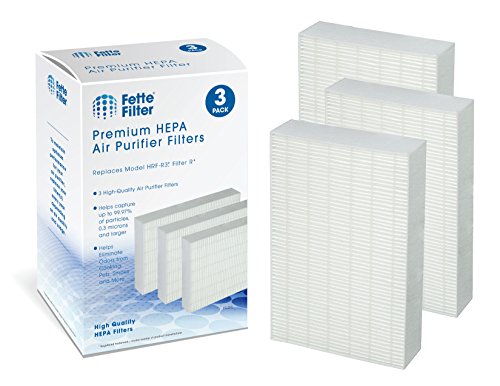 Fette filter 3-pack air purifier filters. compatible wi…