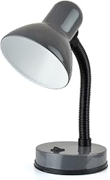 Homelife Classic Flexi Desk Lamp 35W Anthracite L958GR with On/Off Switch view 1