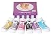 Baby Emporio-6 Pr-Baby Girl Socks that look like Shoes-Anti-slip Soles-Cotton-Gift Box