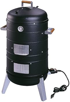 americana 2 in 1 electric combo water smoker