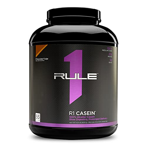 Rule One Proteins R1 Casein - Chocolate Fudge, 25g