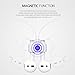 AirPods Strap, Aggice 2-Pack Anti-Lost Comfortable Magnetic Sport Silicone Strap for Apple AirPods