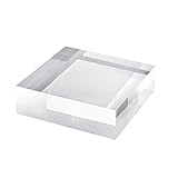 CiaoHER 2in Thickness Solid Acrylic Cube Display