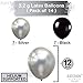 Silver 2020 Balloons Decorations Banner - Large, Pack of 29 | Star Mylar Foil | Black Silver Latex Ballon Supplies Kit | Graduations Party Supplies Kit, New Years Eve Party Supplies 2020, Home Office