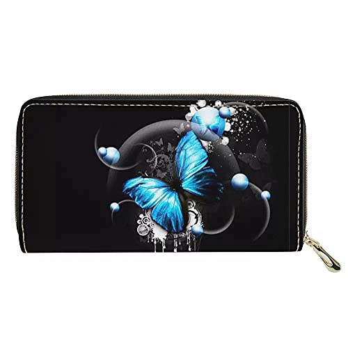 Blue Neon Butterflies