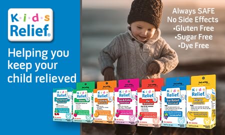 Kids Relief for Sinus-Oral Liquid for Ages 0-9 Years Raspberry, 0.85 Fl Oz