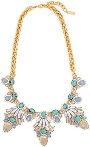 Baublebar Baltic Collar Crystal Opalescent Blue-Aqua/Multi Bib Necklace