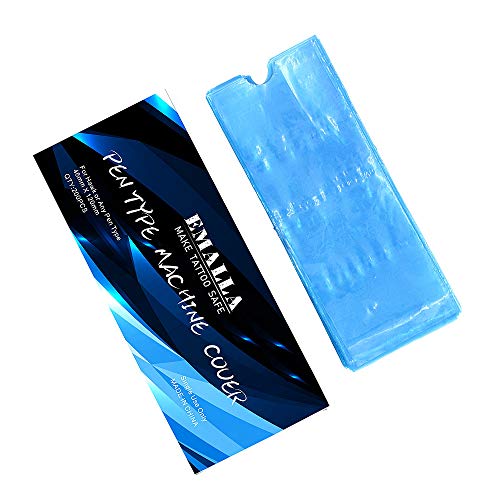 Tattoo Pen Covers - BoChang 200pcs Disposable Tattoo Cartridge Pen Machine Covers Sleeves Tattoo Machine Pen Bags for Tattooing, Tattoo Supply, Tattoo Kit
