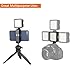 ELIVERN LED Camera Light, 49 Led Video Light, Dimmable Portable Camera Light Panel for Mobile Phones,Canon,Nikon,Sony and Other DLSR Cameras