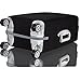 7-mi Water Resistant Print Trolley Case, Black, Size L: Fit 28-30 Inch Luggage