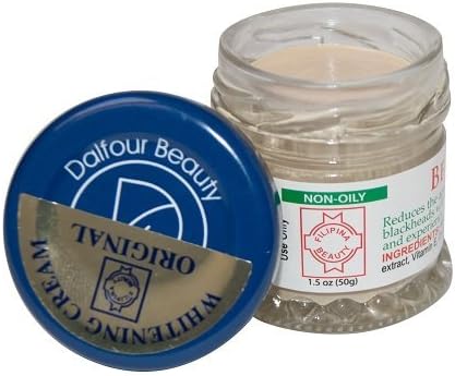 Authentic Dalfour Beauty Gold Seal Whitening Cream Non-Oily Filipina (3 Jars)