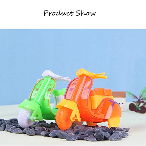 USHOT Mini Three-Wheeled Trolley Toy Pull Back Early Model Children Educational Toys