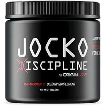 Jocko Discipline By Origin Labs All Natural Pre Mission Dietary Supplement Pre Workout Powder Workout Supplements Lemon Lime Net Wt 214g
