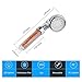 LED Shower Head, High Pressure Spa Shower Ionic Double Filter Handheld Shower Head, 30% Water Saving, Prevent Dry Skin and Hair - 7 Color Changing