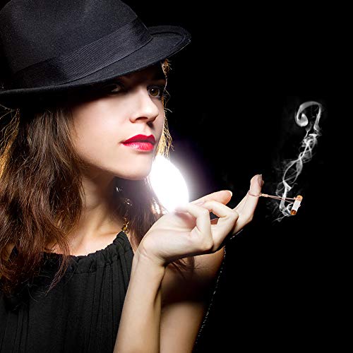 DaveandAthena 3 Pieces Cigarette Holder Ring Elegant Lady/Gentleman Smoker Cigarette Holder Ring, 0.67 Inch