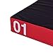 MAT EXPERT PVC Soft Foam Jumping Box Plyometric Exercise Fitness Safe Box (Red 6