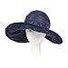 Fashion Women Folding Lace Sun Block Anti UV Waterproof Sun Hat Cap Sunbonnet