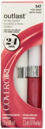 CoverGirl COVERGIRL Outlast All Day Two-Step Lipcolor Rose Pearl 547, 0.13 Oz