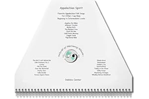 World of Harmony Music; Appalachian Spirit ~ Appalachian Music Book for Zither, Lap Harp