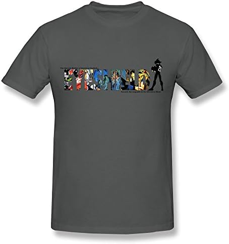 Fkyceun Men's Eyeshield 21 Logo Tee-shirt XX-Large DeepHeather