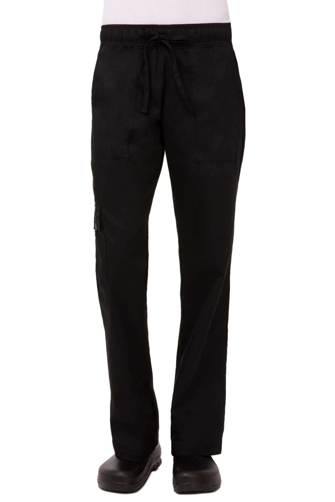 Chef Works A431-M Ladies Executive Chef Trousers, Black