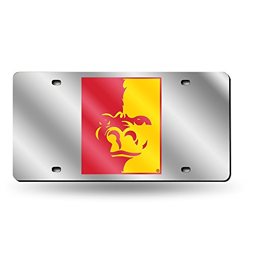 Rico NCAA Pittsburg State Gorillas Laser Cut License Plate, Silver