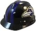 MSA NFL Ratchet Suspension Hardhats - Baltimore Ravens Hard Hats