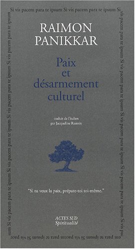 Paix et désarmement culturel