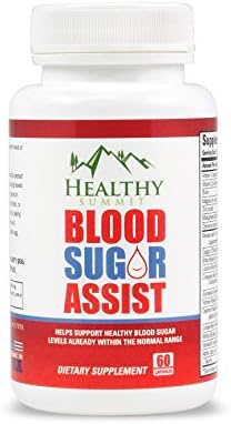 Healthy Summit Blood Sugar Support Supplement - Made with Gymnema, Cinnamon & Chromium - Helps Support Healthy Blood Glucose Levels