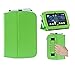 i-UniK Leapfrog Epic & Leapfrog Epic Academy Edition Case Custom Folio Kickstand Hand Strap Tablet case for Leapfrog Epic Tablet Bonus Stylus (Light Green)
