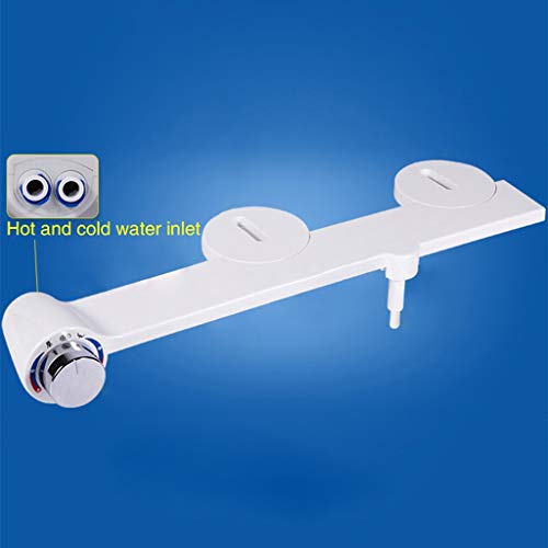 Bidet Hot Cold Water Non-Electric Bathroom Toilet Seat Bidet Self Cleaning Sprayer Nozzle for Toilet Seat Gynecological