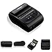 AGPtEK 58mm Mini Bluetooth/USB Pocket POS Thermal Receipt Printer for Android iOS (Drive Software Needed),Could Power by Rechargeable Battery(Please Contact Customer Service to Get The Video Link)