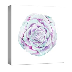 NWT Canvas Wall Art Beautiful Cactus Painting Artwork...