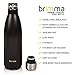 Brimma Vacuum Insulated Water Bottle - Double Wall Stainless Steel Travel Bottle for Hot & Cold Drinks - No Sweat, Leak Proof, BPA Free Thermos Flask - 17 Oz (500 ml)