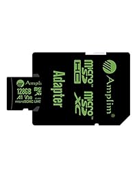 Amplim 256 GB 128 GB 64 GB 16 GB Micro SD SDXC V30 V10 U3 Tarjeta de memoria Plus Paquete de adaptadores (Clase 10 USD-I MicroSD XC Extreme Pro) 64 GB Ultra alta velocidad 667X 100MB s UHS-1 TF MicroSDXC 4K Video