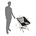 Ancheer Folding Outdoor Camping Chair Lightweight Ground Chair with Carrying Bag for Hiking Backpacking Fishing Picnic