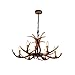 YHF Resin Antler Chandeliers 6 Light 30.7
