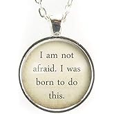 CellsDividing Joan Of Arc Quote Necklace
